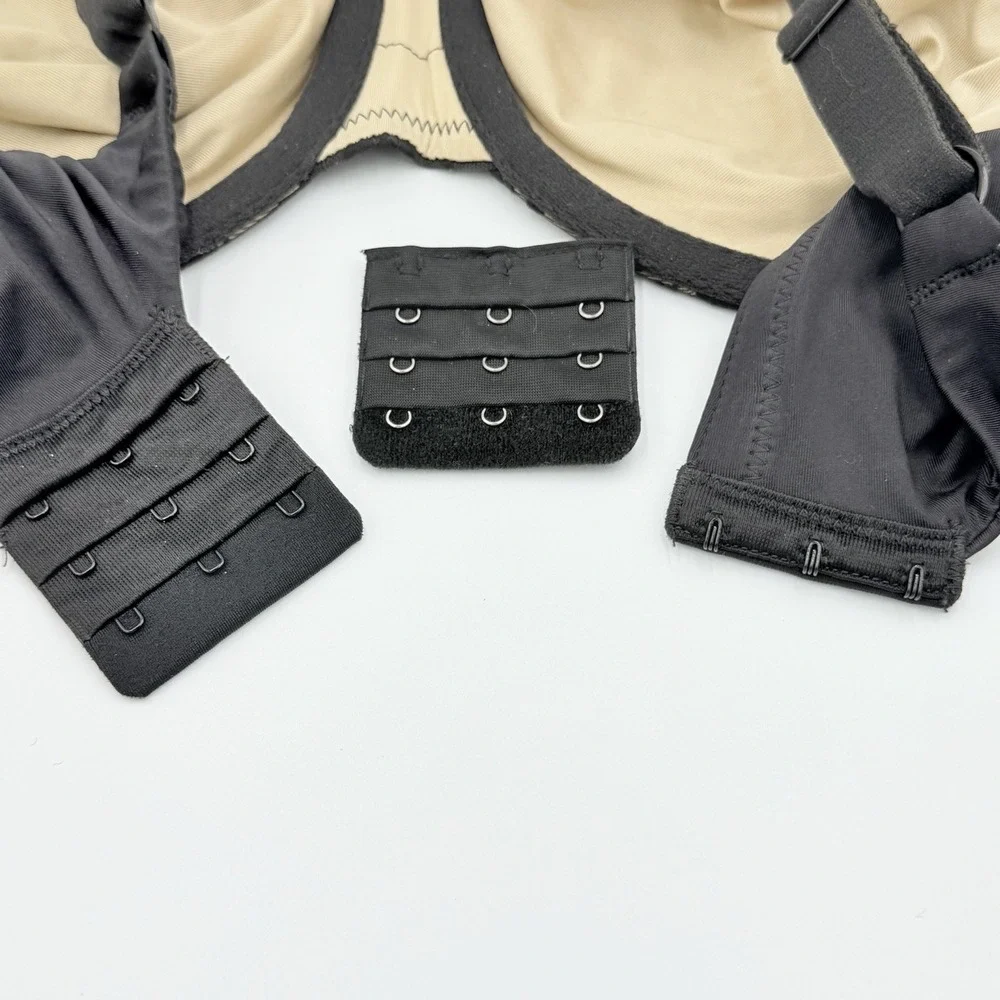 Olga by Warners Black Nude Lace Underwire Bra 40C‎ Full Coverage